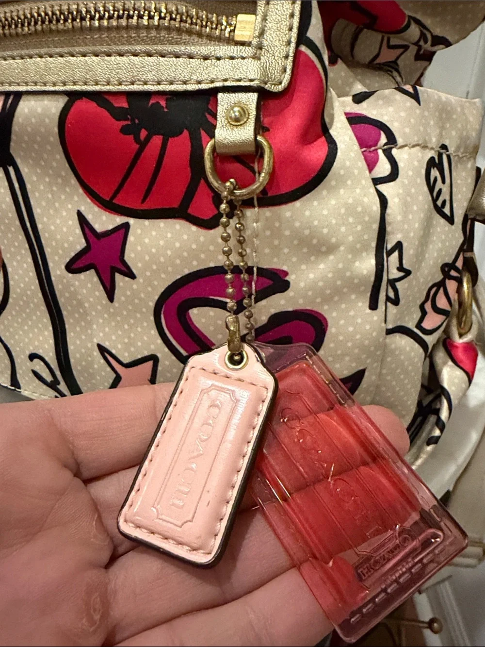 Coach Poppy Y2K Kyra Floral Graffiti Backpack